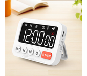 Reloj Despertador Digital LED con Temporizador Reloj Temporizador de Cocina Horno Cuenta Regresiva Recordatorio de Tiemp