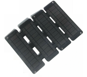 Cargador solar plegable ETFE de 14W 5V, panel solar, Power Bank para teléfono móvil, Power Bank para exteriores, paquete
