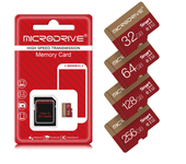 Tarjeta de memoria flash Microdrive TF C10 de alta velocidad U3 de 256G / 128G / 64G para teléfonos, cámaras, grabadoras