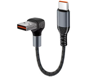 Cable USB-A a Tipo C para carga rápida y transmisión de datos,núcleo de cobre estañado,longitud de 0.25M/0.5M para iPhon