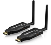 Bakeey Extensor inalámbrico de HD a 50m, kit transmisor y receptor de video 1080P, pantalla para PS3/4, cámara, computad