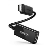 Adaptador UGREEN MM137 DP a HDMI 4K 60Hz para portátiles, ordenadores de sobremesa, televisores y proyectores