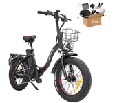 [EU DIRECT] DRVETION CT20 Bicicleta eléctrica 48V 15AH Batería Samsung Motor de 750W Ruedas de 20*4.0 pulgadas Fat 65-85