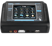 HTRC T150 AC/DC 150W 10A Cargador inteligente de equilibrio táctil para baterías LiPo LiHV LiFe Lilon NiCd NiMh Pb