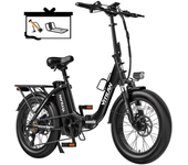 [EU DIRECT] Bicicleta eléctrica Vitilan U3 48V 13Ah batería 750W motor neumáticos de 20 pulgadas 48-70KM autonomía máxim