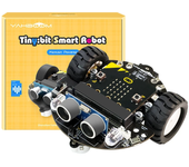 Yahboom Microbit Robot Inteligente para Coche con Control Remoto de Video con Módulo de Imagen WiFi para Programación de