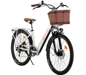 [EU DIRECTO] CYSUM Cityrun-26 Bicicleta Eléctrica Batería de 36V 10Ah Motor de 250W Llantas de 26 pulgadas Alcance máxim