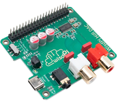 Tarjeta de expansión de audio para Raspberry Pi PCM5122 Audio 3.5 RCA con conectores chapados en oro, reducción de ruido