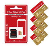 Tarjeta de memoria Microdrive CLASS10 de alta velocidad TF 32GB 64GB 128GB 256GB Tarjeta Micro SD Tarjeta Flash Tarjeta