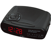 Reloj Despertador VST906 AM FM Radio Altavoz Pantalla Digital LED Reproductor Multimedia Radio Con Cable