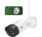 Hiseeu TZ-HB315 5MP Cámara IP inalámbrica para exteriores, resistente al agua CCTV, cámara de seguridad WiFi de vigilanc