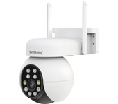 Cámara de Vigilancia para el Hogar Inteligente Srihome SH052 5MP WiFi Inalámbrica PTZ IP Visión Nocturna en Color IA Seg