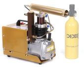 Compresor de aire eléctrico de alta presión DIDEEP 4500Psi 40Mpa 300Bar Pcp para bomba neumática de buceo con tanque inf