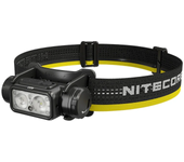 Linterna frontal LED de alta lumen NITECORE NU53 1800lm con 8 LED NiteLab UHE, recargable, ligera, resistente al agua, b