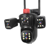 Cámara IP WIFI 20MP DIDSteh Cuatro pantallas Cinco lentes Zoom 10X Inalámbrica Exterior Inteligente Seguimiento automáti