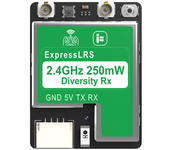 Receptor iFlight ELRS 2.4GHz/915MHz de 250mW/500mW con doble antena y verdadera diversidad para drones FPV de carreras R