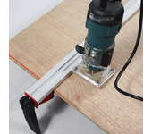 Abrazadera de tableros de madera de 600 mm/24 pulgadas. Abrazadera recta de guía para router y sierra circular eléctrica