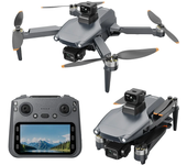 LYZRC L600-1 PRO MAX GPS 5G WiFi FPV con pantalla LCD de 5.9 pulgadas,controlador,cámara dual 4K HD,gimbal EIS de 3 ejes