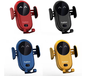 Soporte de cargador inalámbrico rápido S11 15W para automóvil, sujetador automático, soporte para teléfono de inducción
