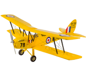 Kit de avión RC Tiger Moth SCG39 de 800 mm de envergadura de madera de balsa KIT/KIT+Power Combo.