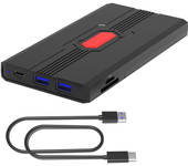 Bakeey D139 Caja de disco duro móvil de 2.5 pulgadas tipo C a SATA, carcasa portátil para SSD con enchufe USB3.0 * 2/ran