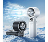 Ventilador de Mano Plegable de 4000mAh 100 Velocidades Enfriamiento por Hielo Ventilador Turbo de Enfriamiento USB Alta