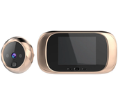 DD1 Mirilla de cámara digital para puerta Doorbell de 2,8 pulgadas con visión nocturna y fotografía de vigilancia digita