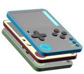 K10 500-en-1 Consola de Juegos Clásica Portátil Pantalla LCD de 2.4 pulgadas Retro Video Consola de Juegos Mini Soporte