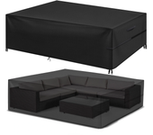 Cubierta para muebles de jardín GARPROVM 350x260x90 Cubierta para mesa de jardín Cubierta rectangular de patio exterior