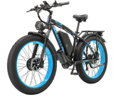 [EU DIRECT] KETELES K800 Bicicleta eléctrica Batería de 48V 23Ah 1000W*2 Motores duales Neumáticos de 26 pulgadas Alcanc