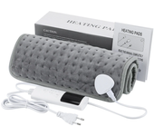 Manta eléctrica de calefacción de 30x60cm 9 niveles de ajuste de temperatura 4 niveles temporizados Manta eléctrica de t