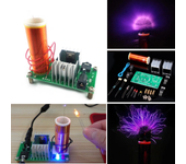Módulo de bobina Tesla Mini DIY de Geekcreit® sin ensamblar 15W DC 15-24V 2A Kit electrónico de altavoz de plasma