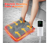 Almohadilla calefactora eléctrica para pies lavable calefactor de pies suave manta térmica para pies mat de calor para e