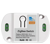 Interruptor Inteligente Zigbee Inalámbrico eWelink 10A Soporte Alexa Smartthings Control Remoto por Voz y App Módulo de