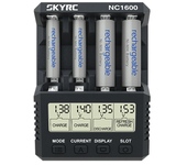 Analizador y cargador de baterías SKYRC NC1600 para baterías NiMH / NiCD AA/AAA