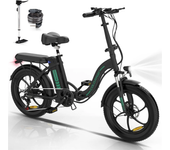 [EU DIRECT] PALETA DE COLORES BK6S1 Bicicleta eléctrica 36V 12AH batería 250W motores neumáticos de 20 pulgadas 35-90KM