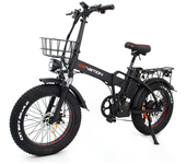 [DIRECTIVA DE LA UE] Bicicleta Eléctrica DRVETION AT20 48V 10Ah Batería Samsung Motor de 750W Llantas de 20*4.0 pulgadas