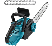 DRILLPRO sierra de cadena sin cable y sin escobillas de 12 pulgadas 1200W alimentada por batería para corte de madera co