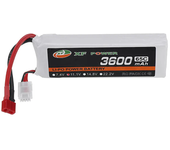 Batería XF POWER 11.1V 3600mAh 65C 3S Lipo T Plug para Coche RC