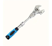 Llave de trinquete telescópica ajustable de 10 pulgadas 5 en 1 Herramienta multifuncional con mango retráctil Cabeza gir