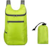 Mochila plegable impermeable de 15L Mochila ultraligera para acampar Mochila para exteriores para hombres y mujeres, ple