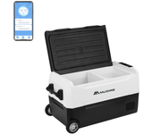 Refrigerador Mudiro de 12 Voltios con función Bluetooth,nevera de coche 12V 35L(37QT) 55L(58QT) -4℉~68℉,compresor de con