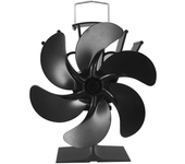 Ventilador de chimenea de 6 cuchillas para ventilador de estufa de leña Diseñado para actualización Operación silenciosa