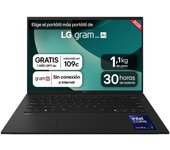 Portátil LG Gram 14Z90T 14″ Intel Core Ultra 7 32GB 1TB SSD Windows 11 Pro AI Chat On-Device