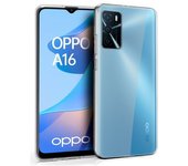 FUNDA MOVIL BACK COVER COOL SILICONA TRANSPARENTE OPPO A16 / A16S /