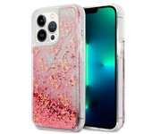 FUNDA MOVIL BACK COVER COOL LICENCIA GUESS LIQUID PINK IPHONE 13 PRO