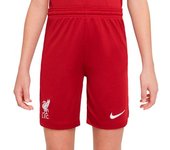 Nike - Pantalón corto Liverpool FC Primera Equipación Stadium 2022-2023 Niño, Unisex, Tough Red-Red, S