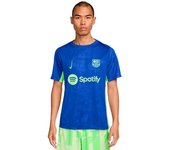 Nike - Camiseta FC Barcelona Pre-Match 2024-2025, Unisex, Old Royal-Old Royal-Lime Blast-Lime Blast, L
