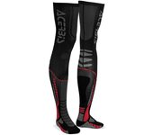 Acerbis X-Leg Pro Calcetines - Negro Rojo (2XL)