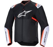 Alpinestars T-Sps Air V2 Chaqueta Textil Moto - Negro Blanco Rojo (2XL)